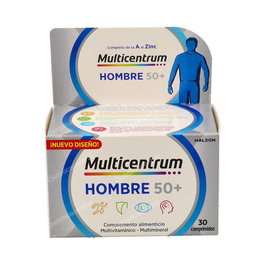 Multicentrum Select 50+ Hombre 30 Comprimidos