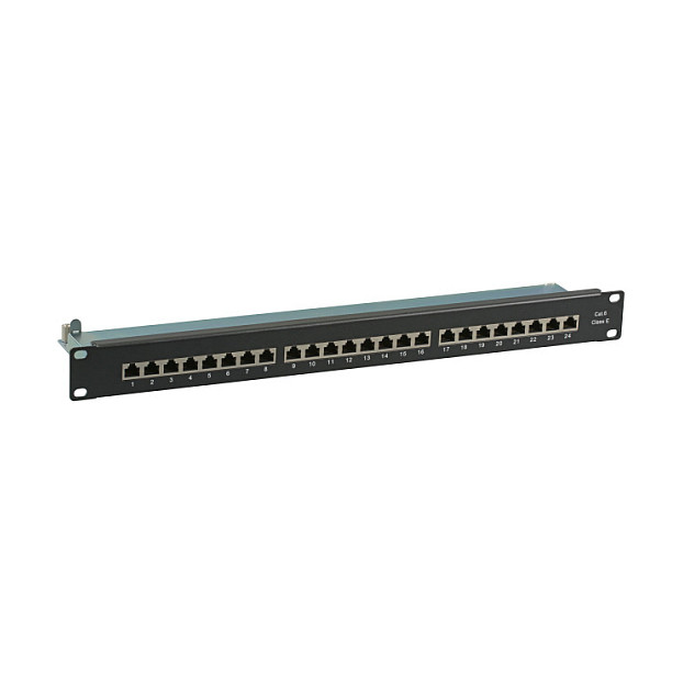 EFB Elektronik Patchpanel STP 24xRJ45 Cat.6 19 1HE Negro EFB Elektronik Patchpanel STP 24xRJ45 Cat.6 19 1HE Negro