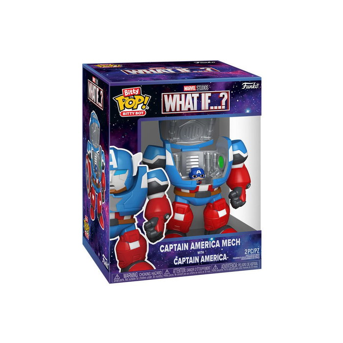 Marvel Figura Bitty POP! Bots WI- CA Mech w/Cap 11,7 cm Marvel Figura Bitty POP! Bots WI- CA Mech w/Cap 11,7 cm