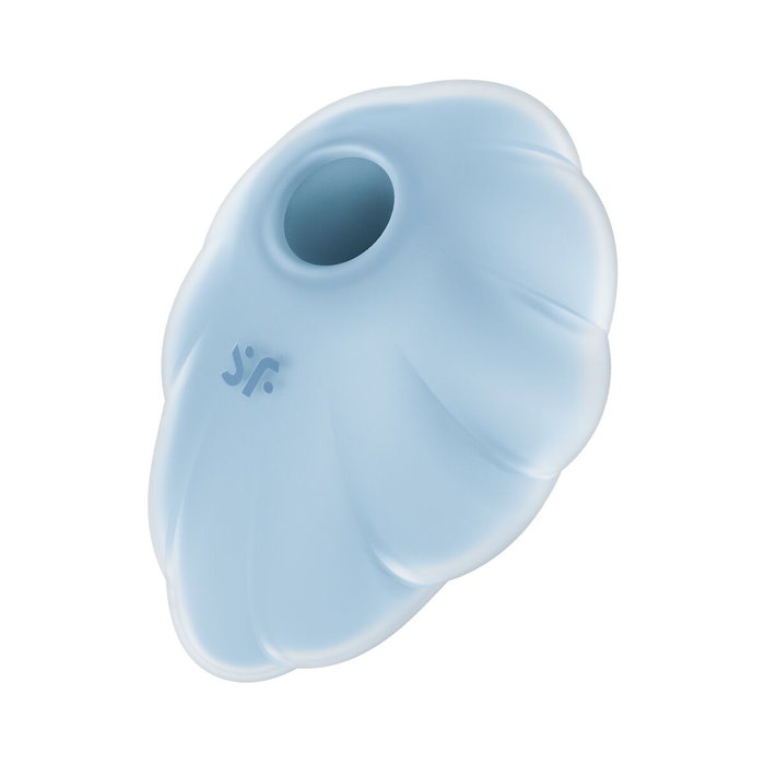 SATISFYER Cloud Dancer Vibrador Clitoridiano Doble Pulso de Aire Azul