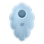 SATISFYER Cloud Dancer Vibrador Clitoridiano Doble Pulso de Aire Azul