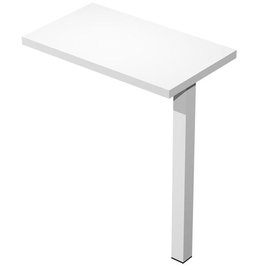 Artexport Ala Lateral Mesa 60x35 cm Tablero 22 mm Blanco