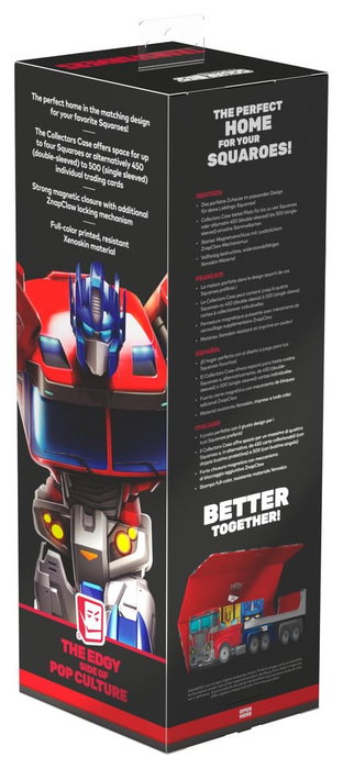 Squaroes Collectors Case 400 Transformers - Optimus Prime Truck Squaroes Collectors Case 400 Transformers - Optimus Prime Truck