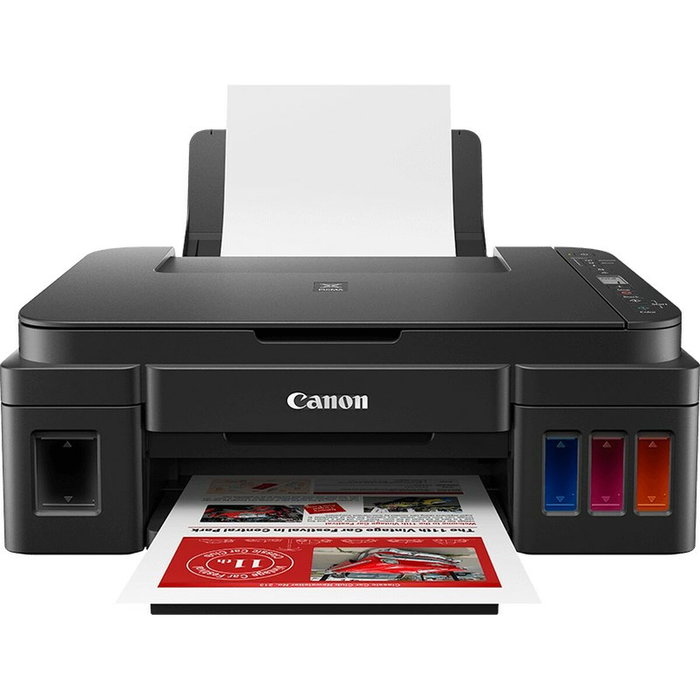 Canon PIXMA G3410 MegaTank Multifunción Wi-Fi con Escáner y Copiadora de Inyección de Tinta de Color Canon PIXMA G3410 MegaTank Multifunción Wi-Fi con Escáner y Copiadora de Inyección de Tinta de Color