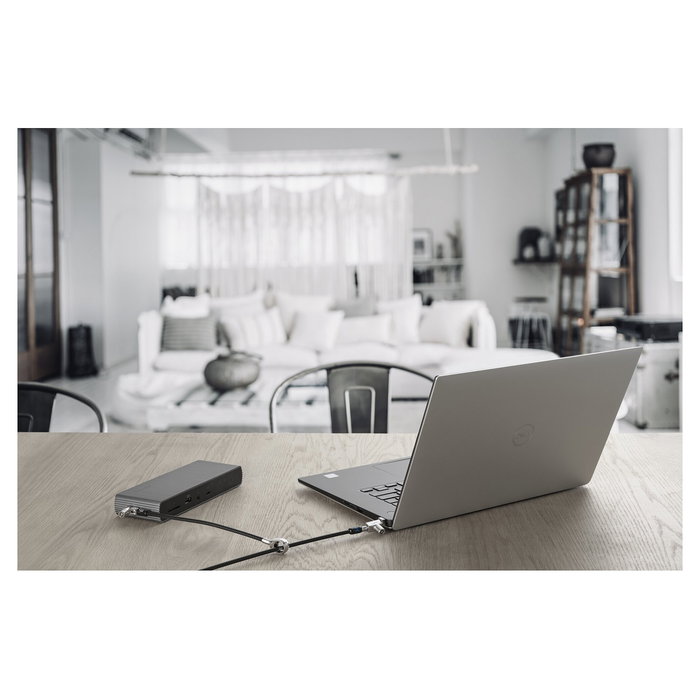 Kensington Candado Fino con Llave N17 2.0 para Portátil, Doble Cabezal, Ranura tipo Wedge, Negro/Plata