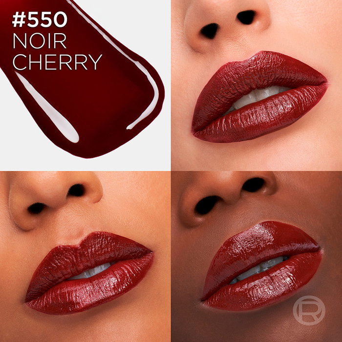 L'Oréal Paris INFALLIBLE LAQUE Labial Líquido Efecto Vinilo #550-Noir Cherry 4,3 ml