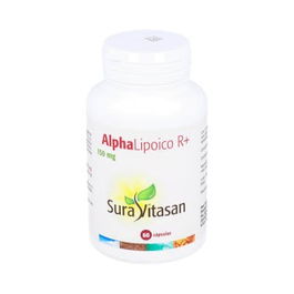 SURA VITASAN Ácido R-Alfa Lipoico R+ 150 mg por cápsula, 60 Cápsulas