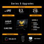 Asus TUF Gaming VG27AQ5A 27 pulgadas QHD 210Hz Fast IPS Negro