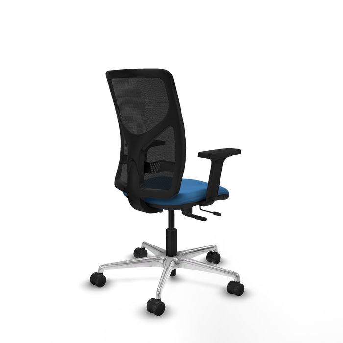PIQUERAS Y CRESPO Silla de oficina Motilla con mecanismo Sincro/Traslack Azul claro y Negro PIQUERAS Y CRESPO Silla de oficina Motilla con mecanismo Sincro/Traslack Azul claro y Negro