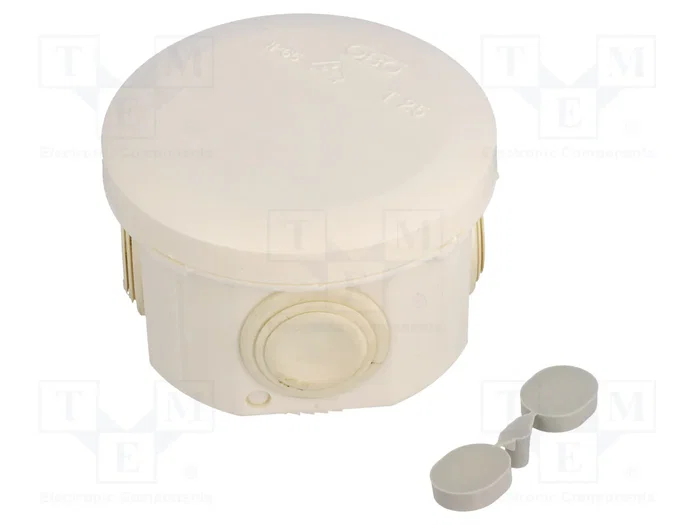 OBO BETTERMANN T 25 RW caja de conexiones blanca OBO BETTERMANN T 25 RW caja de conexiones blanca