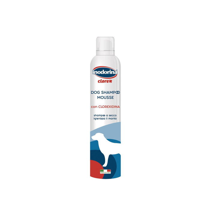 Inodorina Clorex shampoo mousse 300 ml Inodorina Clorex shampoo mousse 300 ml