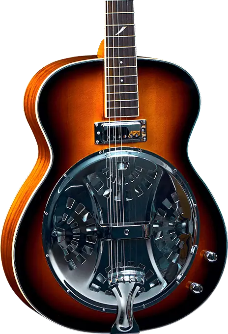 EKO Guitarra Resonador Electro One Sunburst Electroacústica Folk