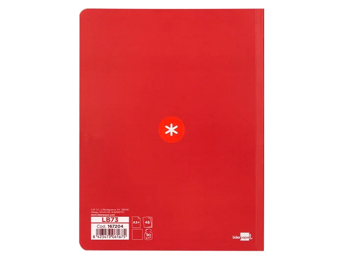 Antartik Libreta A5+ Plus cosida 48 hojas 90gr liso con margen colores surtidos Antartik Libreta A5+ Plus cosida 48 hojas 90gr liso con margen colores surtidos