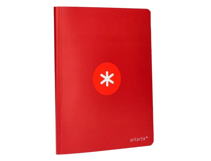 Antartik Libreta A5+ Plus Cosida 48 Hojas 90gr Liso Sin Margen 6 Colores Surtidos