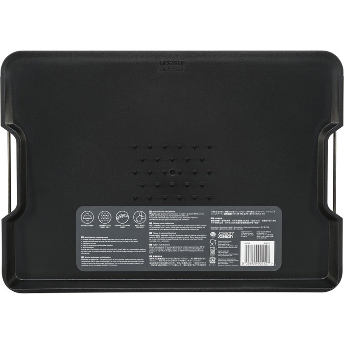 Joseph Joseph Cut&Carve Plus Tabla de Cortar Multifuncional Negra Joseph Joseph Cut&Carve Plus Tabla de Cortar Multifuncional Negra