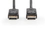 Digitus Cable de Conexión DisplayPort, DP M/M, 2.0m, con Bloqueo, Ultra HD 4K