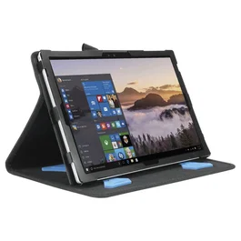 Mobilis 051004 Funda Folio para Microsoft Surface Pro 2017/4 - 31.2 cm (12.3") - Negro, Resistente a Golpes, con Modo Espera y Portabolígrafo