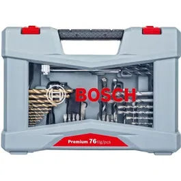 Bosch Juego de destornilladores premium de 76 piezas para taladrar y atornillar