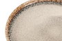 DKD Home Decor Plato de Postre de Gres Esmaltado Beige 20x20x2 cm