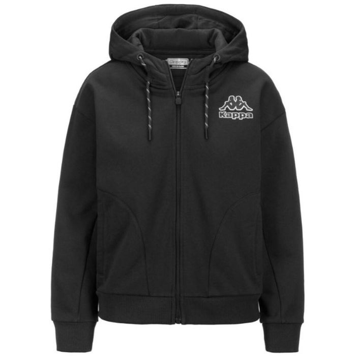 Chaqueta Deportiva para Mujer Kappa Femisa Jkt Negro