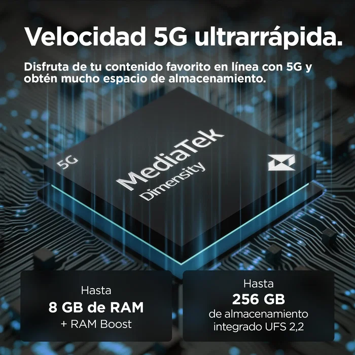 Motorola moto g55 5G 256GB 8GB RAM Gris