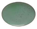 Fuente Oval Dots Menta 31 cm - Para Vajilla