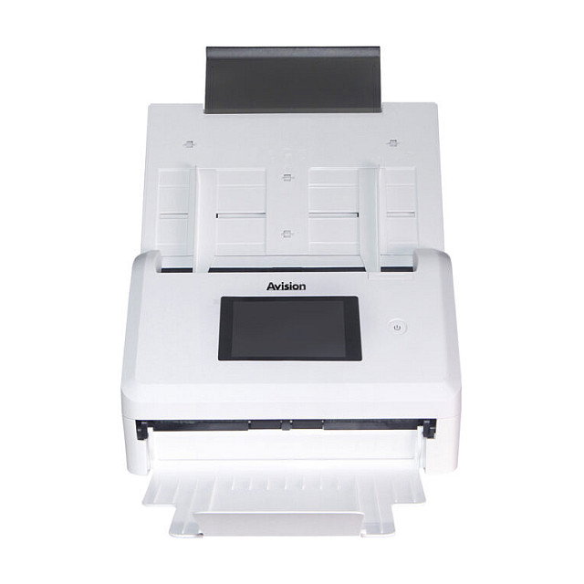 Avision AN335WL Escáner de Documentos A4 con ADF, 40 ppm Duplex, 600x1200 DPI, WiFi y Ethernet, Blanco