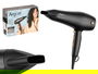 Argon Secador de Pelo Negro Mate Dorado 2400W, Con Difusor, Dimensiones 26.5x27x8.5 cm, 1.8m Cable, 50-60Hz, Enchufe VDE (Set de 6)