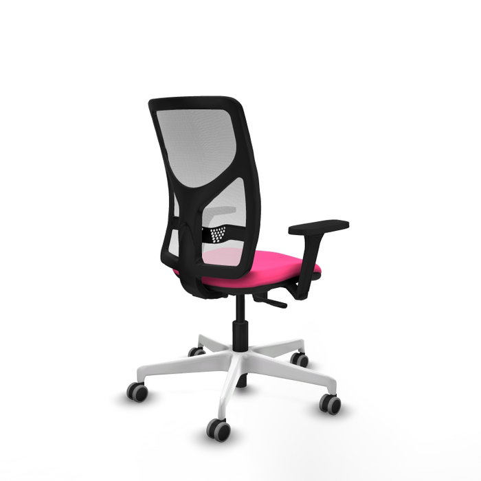 PIQUERAS Y CRESPO Silla de oficina Motilla Rosa con mecanismo Sincro PIQUERAS Y CRESPO Silla de oficina Motilla Rosa con mecanismo Sincro