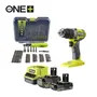 Ryobi RYO4058546562717 Taladro de Impacto Brushless 18V 54 Nm 450-1.700 rpm 27.200 cp/min con 2 Baterías y Cargador