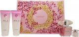 Versace Bright Crystal Gift Set Eau de Toilette 90 ml y productos de cuidado