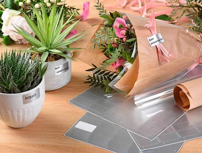 Avery Etiquetas Adhesivas Papel Satinado Oro/Plata Láser, Surtido 626 Unidades