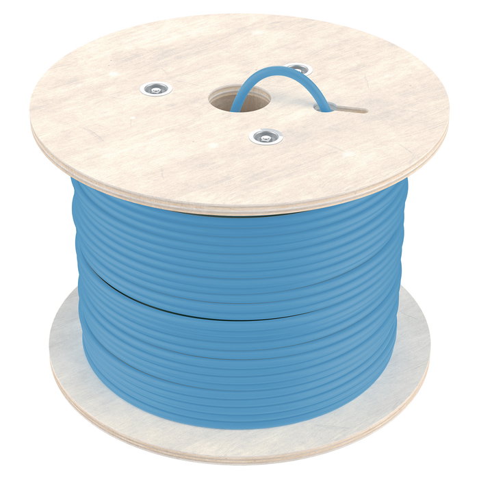 EQUIP 404542 Cable de Red Cat6a U/UTP LSZH, Azul, 305m, Dca