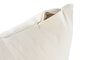 DKD Home Decor Cojín PU Blanco 45x10x45 650 GSM