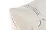 DKD Home Decor Cojín PU Blanco 45x10x45 650 GSM