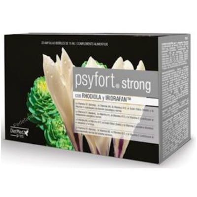 DIETMED Psyfort Strong 20Amp. Rodiola y Azafrán para Energía y Estado de Ánimo DIETMED Psyfort Strong 20Amp. Rodiola y Azafrán para Energía y Estado de Ánimo