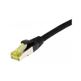 Synergy21 Cable de Red Patch RJ45 CAT6A S-STP 5m Negro AWG26 para 500 MHz, Fabricado con Cable CAT7, TPE/LSZH Ultraflex