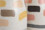 DKD Home Decor Jarrón Pincelada Dolomite Multicolor Pack de 2