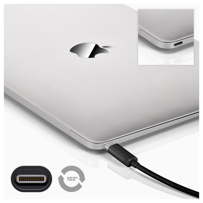 Goobay Cable USB 3.1 Tipo C a USB 3.1 Tipo C 1m negro Goobay Cable USB 3.1 Tipo C a USB 3.1 Tipo C 1m negro