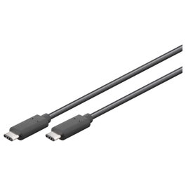 Goobay Cable USB 3.1 Tipo C, 1m, negro
