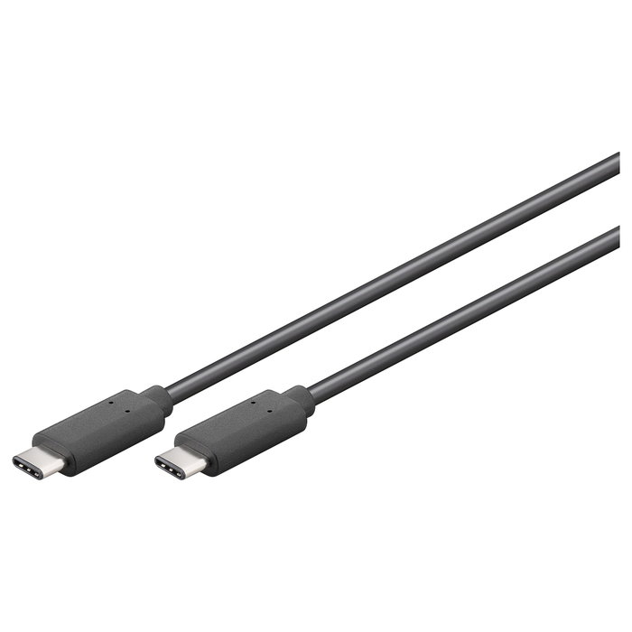 Goobay Cable USB 3.1 Tipo C a USB 3.1 Tipo C 1m negro Goobay Cable USB 3.1 Tipo C a USB 3.1 Tipo C 1m negro