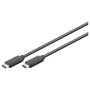 Goobay Cable USB 3.1 Tipo C a USB 3.1 Tipo C 1m negro