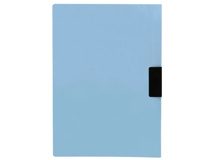 Liderpapel Carpeta Dossier con Pinza Lateral Celeste para 30 Hojas DIN A4