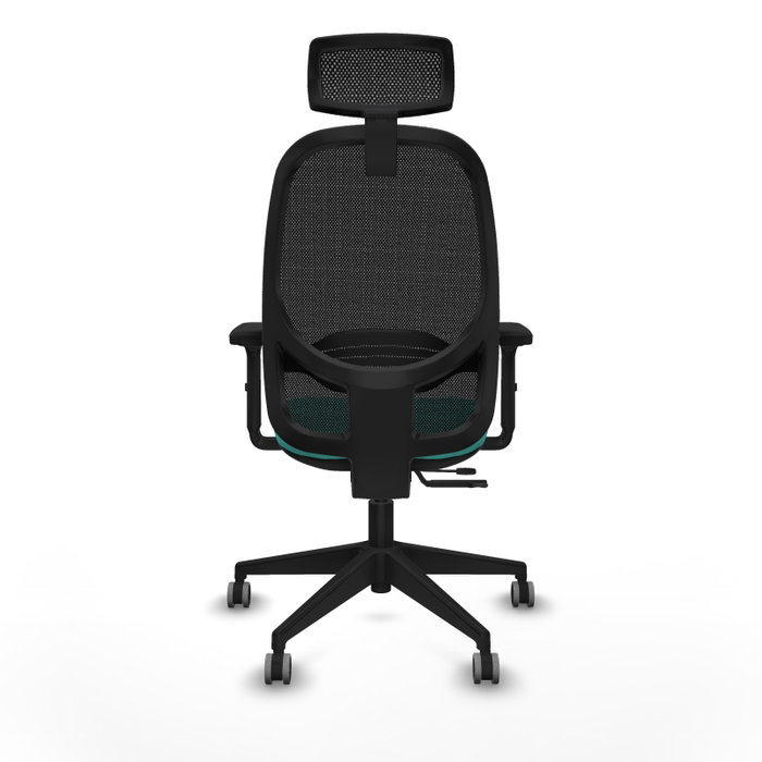 PIQUERAS Y CRESPO Silla de oficina Cilanco Turquesa y Negro PIQUERAS Y CRESPO Silla de oficina Cilanco Turquesa y Negro