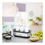 Rommelsbacher ER 600 Hervidor de huevos de acero inoxidable