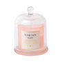 Home Deco Factory Vela con Campana de Cristal Aroma Ámbar