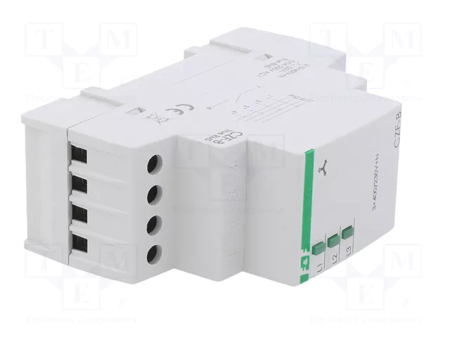 F&F CZF-B-TRMS Relé de monitorización de tensión 3 x 400V AC SPST-NO