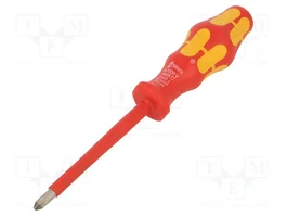 WERA Destornillador aislado Pozidriv® PZ2 con punta de 100 mm