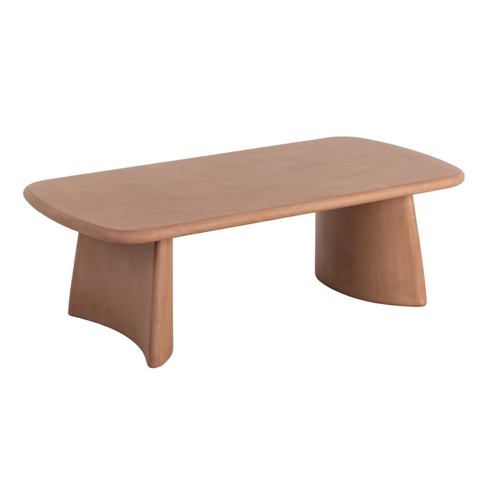 Mesa Centro Teja Dm-Microcemento Salón 120 X 60 X 38,50 cm Mesa Centro Teja Dm-Microcemento Salón 120 X 60 X 38,50 cm