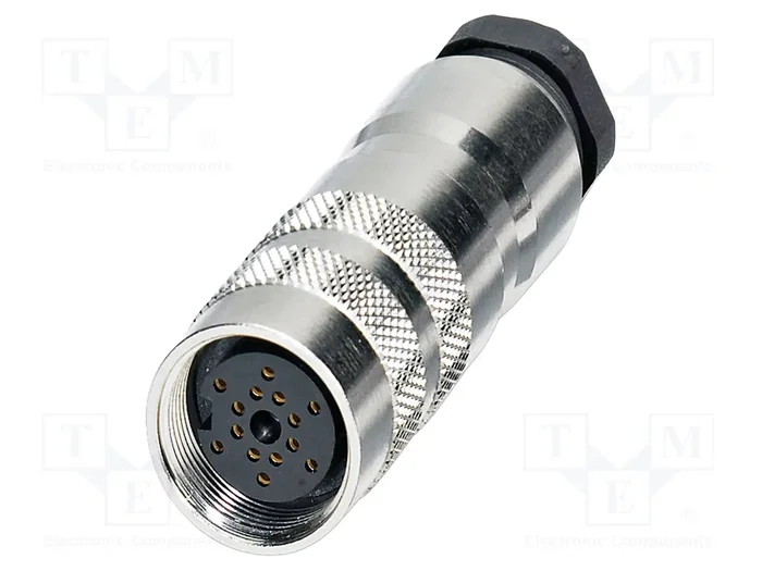 PHOENIX CONTACT Conector M16 enchufe 14 pines recto IP67 dorado PHOENIX CONTACT Conector M16 enchufe 14 pines recto IP67 dorado